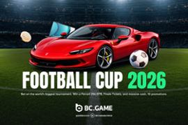 BC.GAME запускает кампанию по награждению победителей Кубка по футболу 2026 года. - Casino News Thumbnail