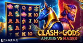 BGaming introduces Clash of Gods: Anubis vs Hades slot machine - Casino News Thumbnail