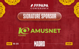 Amusnet joins as Signature Sponsor for AffPapa Conference Madrid - Casino News Thumbnail