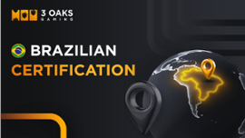 3 Oaks Gaming expandiert mit neuer Zertifizierung nach Brasilien - Casino News Thumbnail