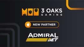 3 Oaks Gaming stärkt Präsenz in Italien durch Partnerschaft mit AdmiralBet - Casino News Thumbnail