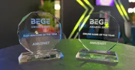 Amusnet wins two honors from BEGE Awards