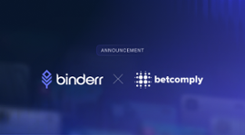 BetComply announces a strategic partnership with Binderr. - Casino News Thumbnail