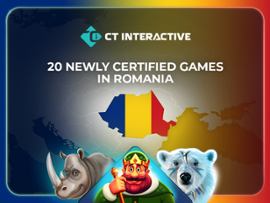 CT Interactive proudly enhances its game offerings with new certifications in Romania.