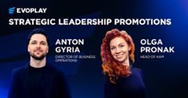 Evoplay Strengthens Leadership Team with Two New Appointments
