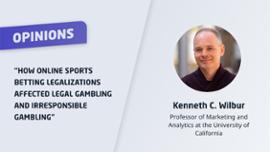 The impact of online sports betting legalization in U.S. states on both lawful gambling and problem gambling behaviors.