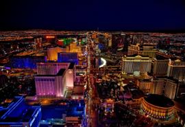Las Vegas casinos are seeing their revenue rise even as the number of visitors declines.