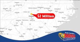 A lottery player in North Carolina has struck it rich, winning an incredible $2 million from the Mega Millions.