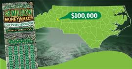 A North Carolina man considers himself incredibly fortunate after a $50 scratch-off ticket wins him $100,000. - Casino News Thumbnail