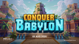 Relax Gaming invites you to embark on a thrilling journey with the online slot, Conquer Babylon.