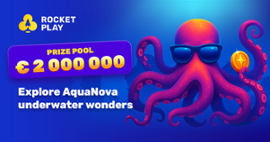 RocketPlay unveils the AquaNova Odyssey promotion.