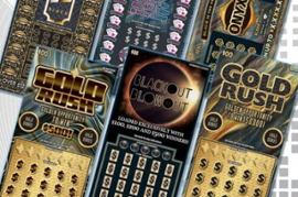 Scientific Games proudly introduces their bold new creation: all-black holographic lottery scratch cards.