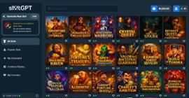 Stake.com integrates slotGPT letting players craft original slot titles