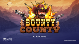 Relax Gaming lance le jeu de machine à sous Bounty County - Casino News Thumbnail