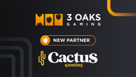 3 Oaks Gaming napreduje u Latinskoj Americi kroz partnerstvo s Cactus Gamingom. - Casino News Thumbnail