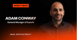 BETER utnevner Adam Conway til daglig leder for e-sport