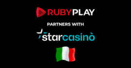 RubyPlay debuterer på StarCasinò i Italia - Casino News Thumbnail