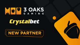 3 Oaks Gaming se asociază cu CrystalBet pentru extinderea în Georgia - Casino News Thumbnail