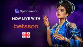 Spinomenal расширяет партнерство с Betsson в Грузии - Casino News Thumbnail